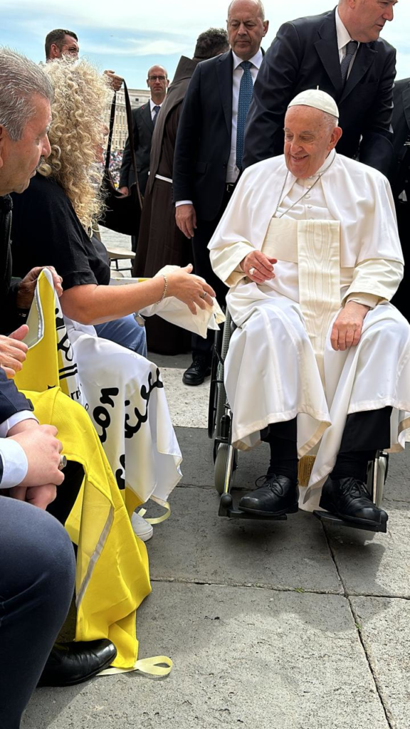 La Fundación se reúne con el Papa Francisco